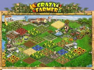 Eine große Farm bei Farmerama 